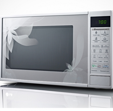 На микроволновке lg не...