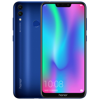 На телефоне honor 8c...