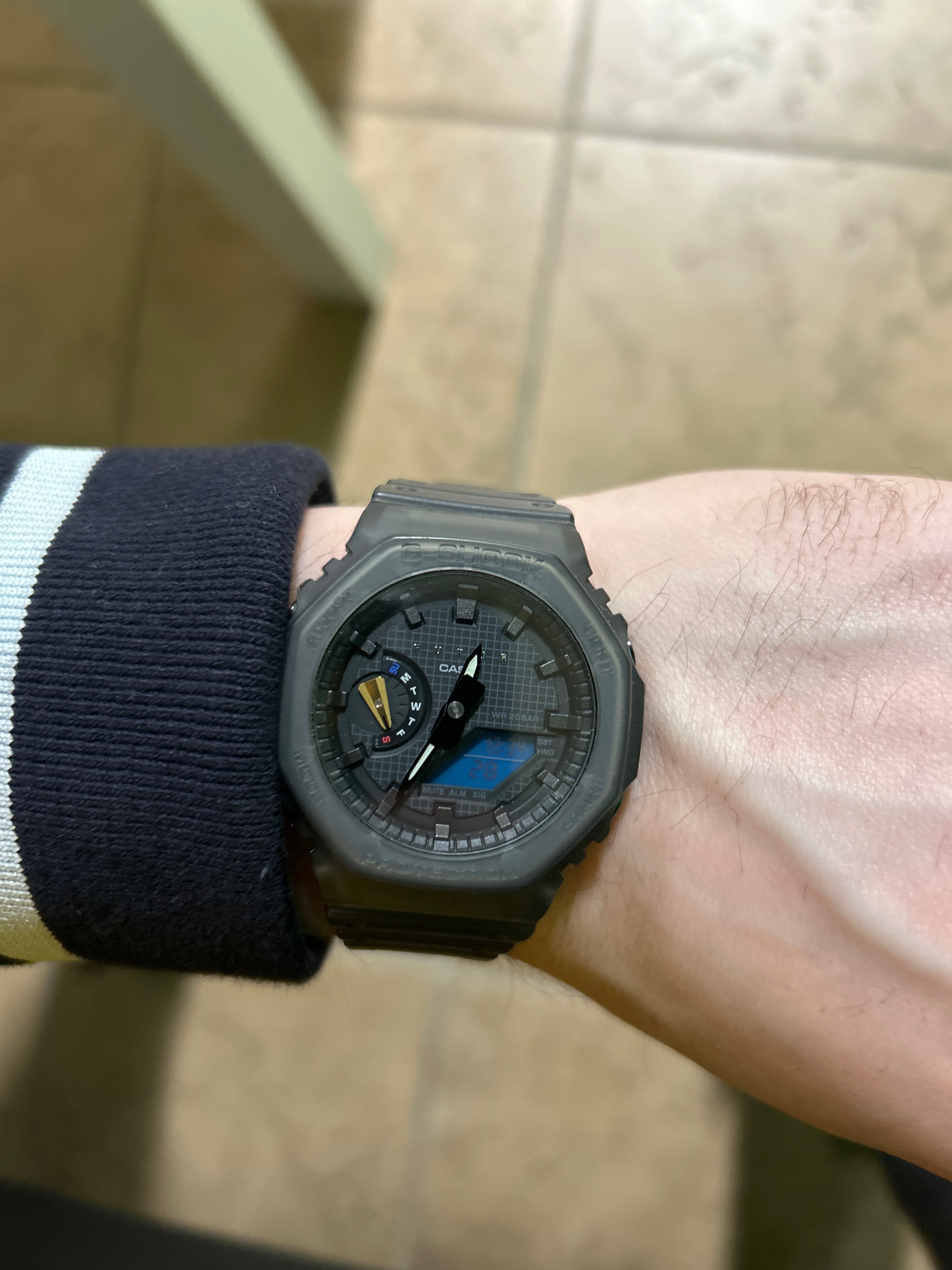 Настройка часов casio